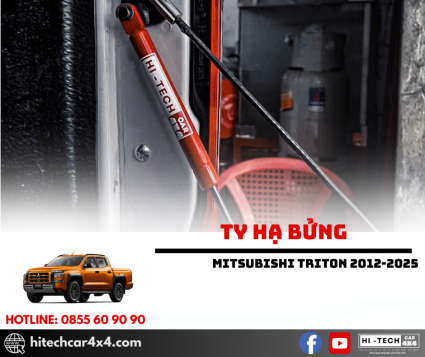 TY HẠ BỬNG THÙNG SAU HITECHCAR4X4 CHO FORD MITSUBISI TRITON 2012-2025