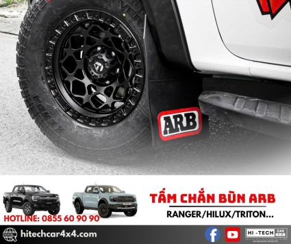 Chắn Bùn ARB Dành Cho Dòng Xe Bán Tải – Cao Su Nguyên Khối Cao