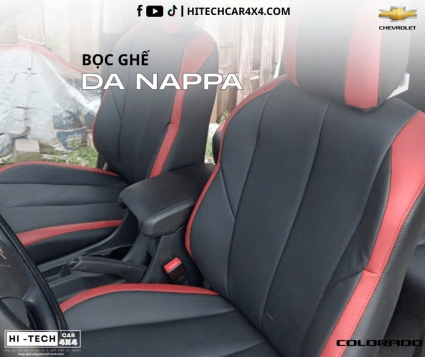 Bọc Ghế Da NAPPA Dành Cho CHEVROLET COLORADO
