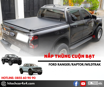NẮP THÙNG CUỘN BẠT FORD RANGER