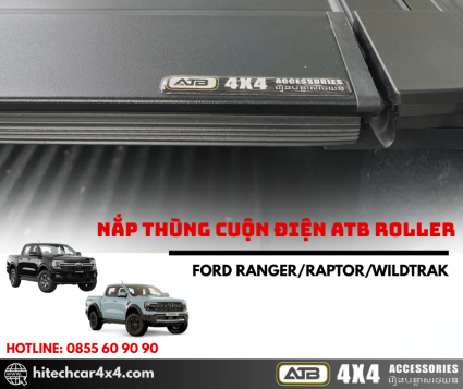 NẮP THÙNG CUỘN ĐIỆN ATB ROLLER FORD RANGER 2022-2025