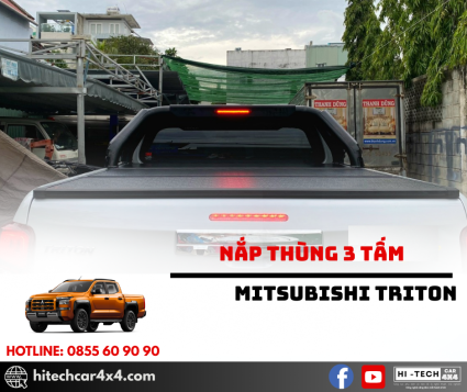 NẮP THÙNG 3 TẤM MITSUBISHI TRITON